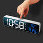 LED Charging Smart Mirror Music Electronic Alarm Clock - trendsocialshop