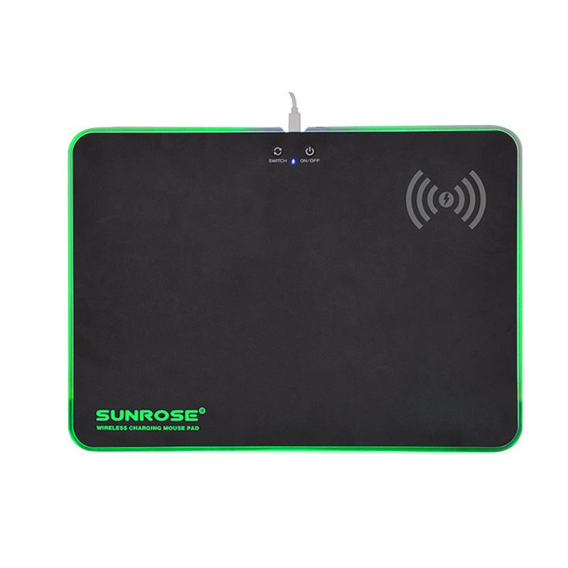 Wireless Charging Luminous Mouse Pad - trendsocialshop