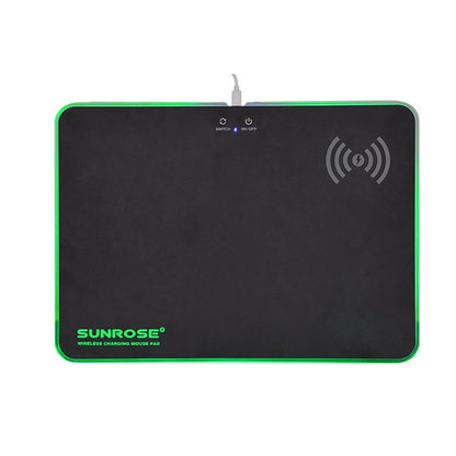 Wireless Charging Luminous Mouse Pad - trendsocialshop