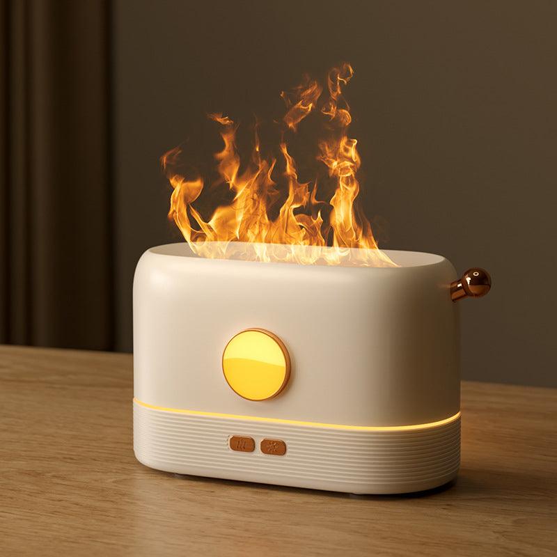 Simulation Flame Usb Humidifier Home Desktop Fragrance Diffuser - trendsocialshop