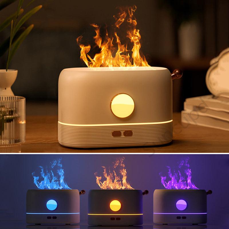 Simulation Flame Usb Humidifier Home Desktop Fragrance Diffuser - trendsocialshop